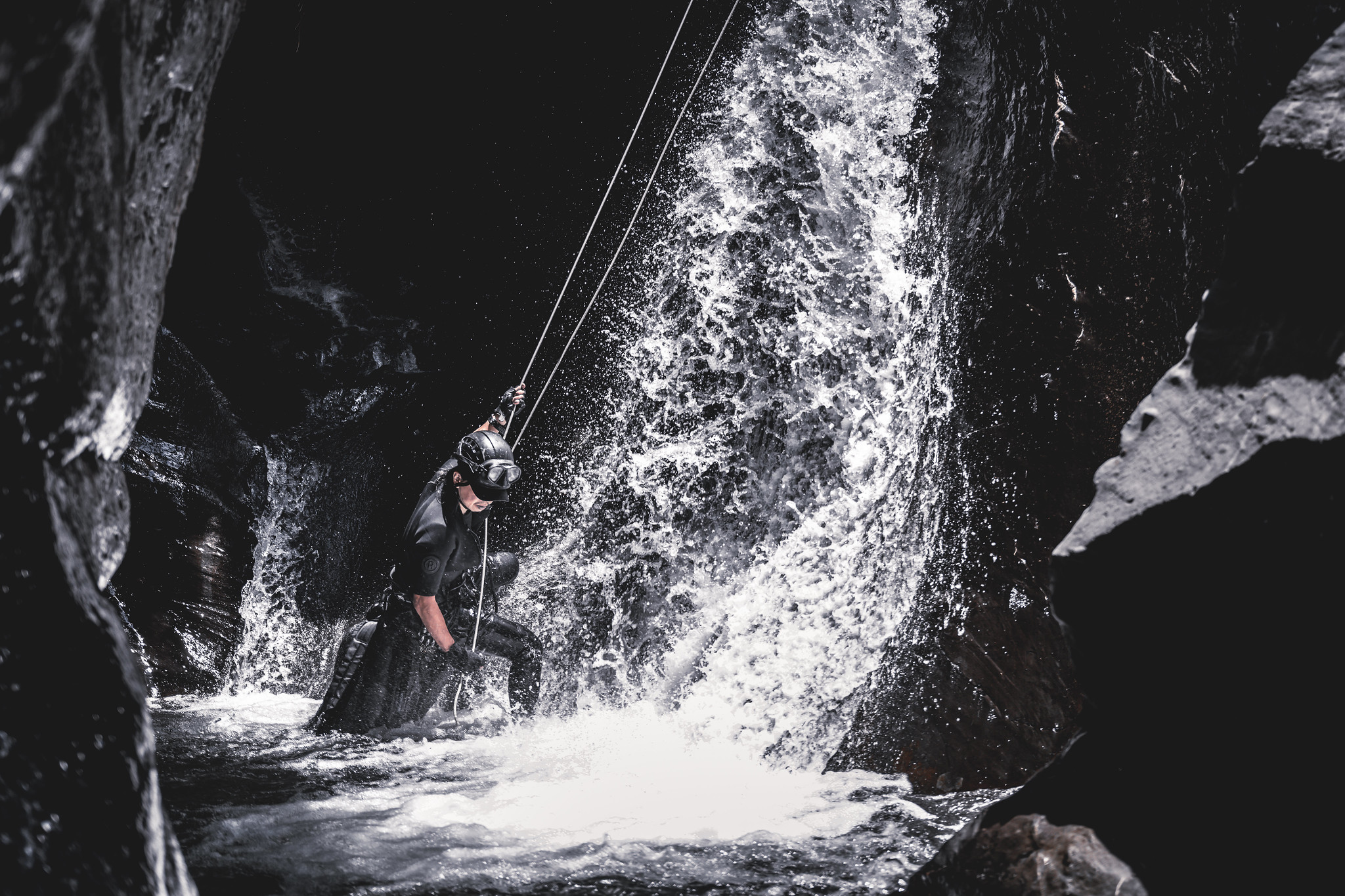 標準垂降 - 從下往上